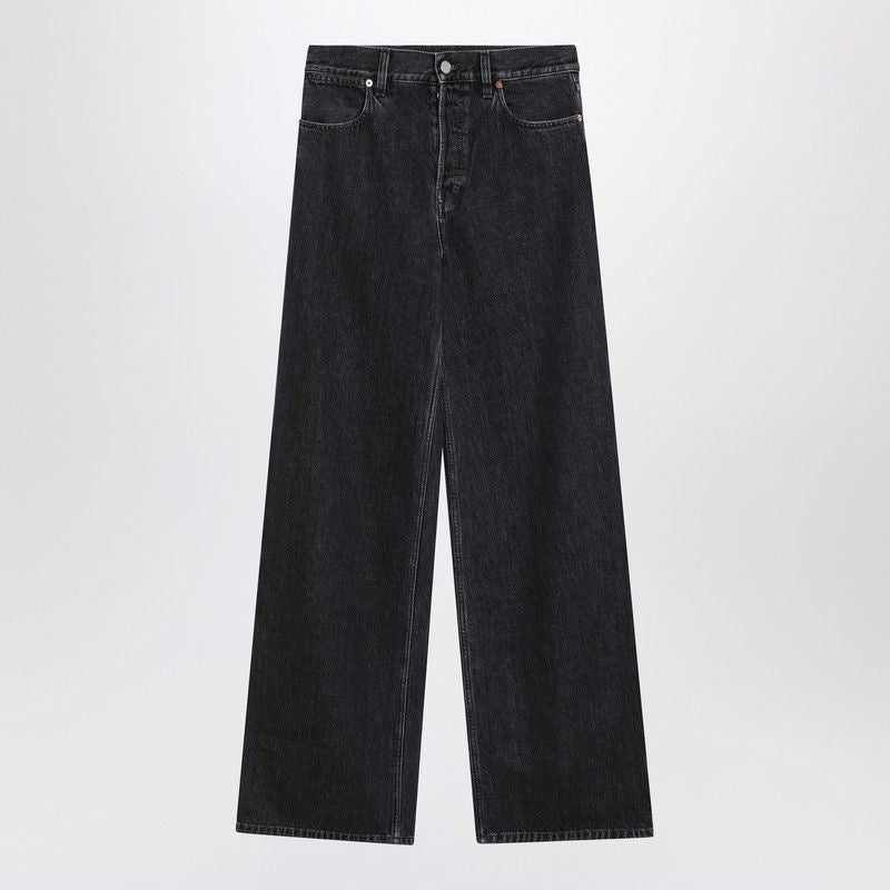 GUCCI Wide Leg Washed Denim Jeans