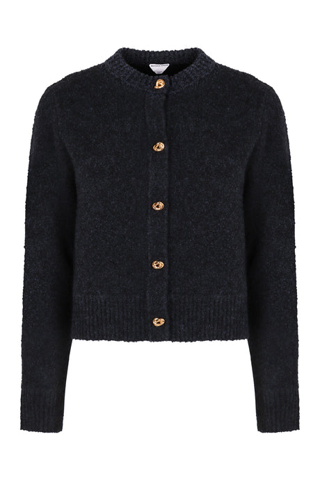 BOTTEGA VENETA Chic Bouclé Wool Cardigan