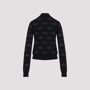 BALENCIAGA All-Over Zip-Up Cardigan for Women