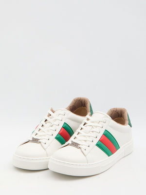 GUCCI Low-Top Leather Sneakers for Men