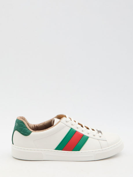 GUCCI Low-Top Leather Sneakers for Men