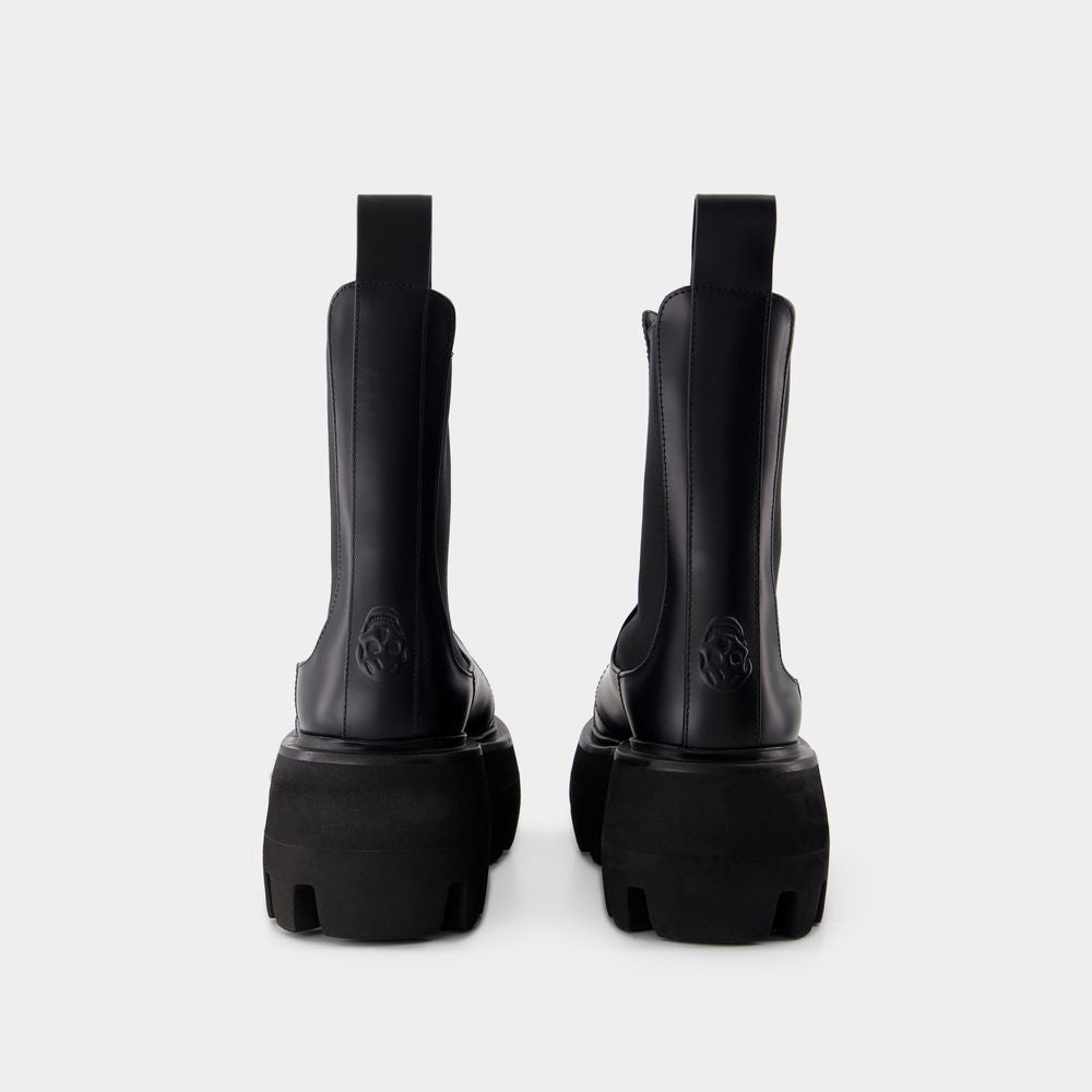 ALEXANDER MCQUEEN Women's Mini Rubber Boots