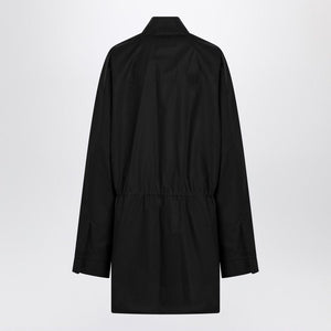 BALENCIAGA Asymmetric Button-Up Mini Shirt Dress