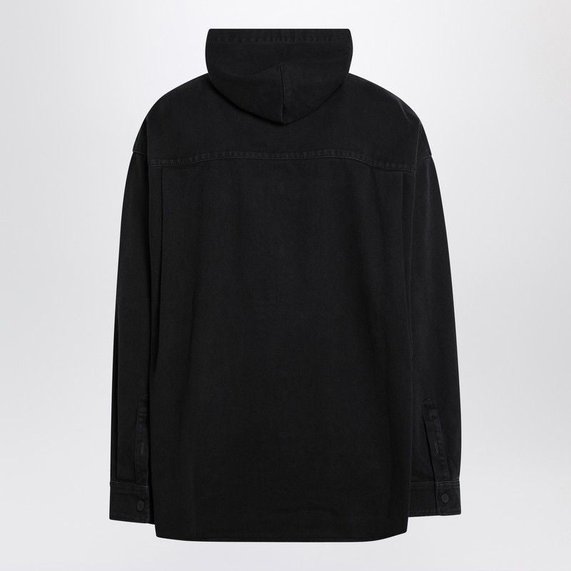 BALENCIAGA Shirt-Style Parka Jacket - Oversized Fit