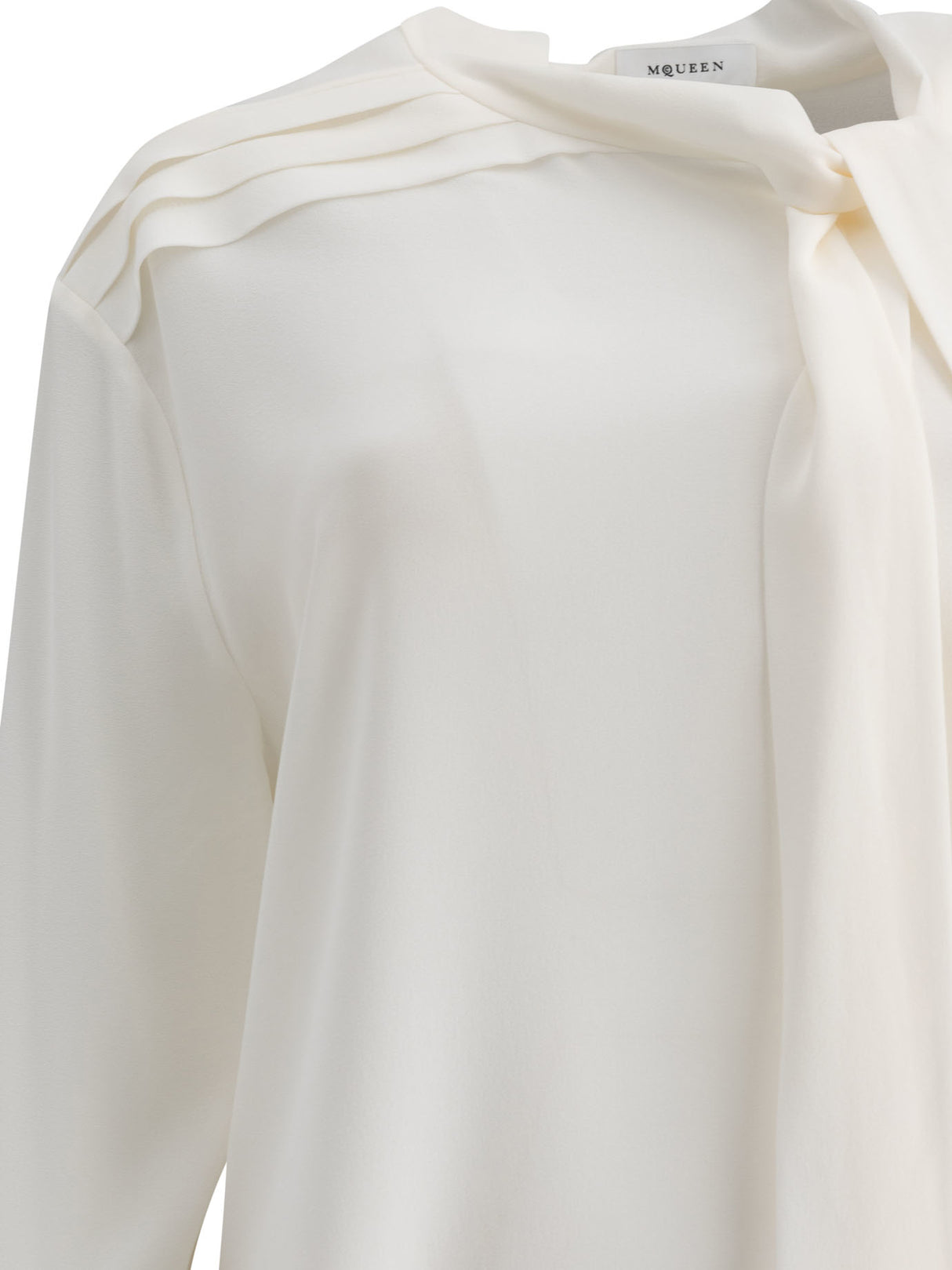 ALEXANDER MCQUEEN Elegant Silk Shirt for Women - SS25 Collection