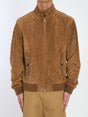 GUCCI Men's GG Pattern Bomber Jacket (Size IT 50)