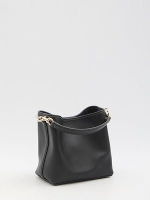 GUCCI Smooth Leather Mini Bucket Handbag - 19x18x11cm