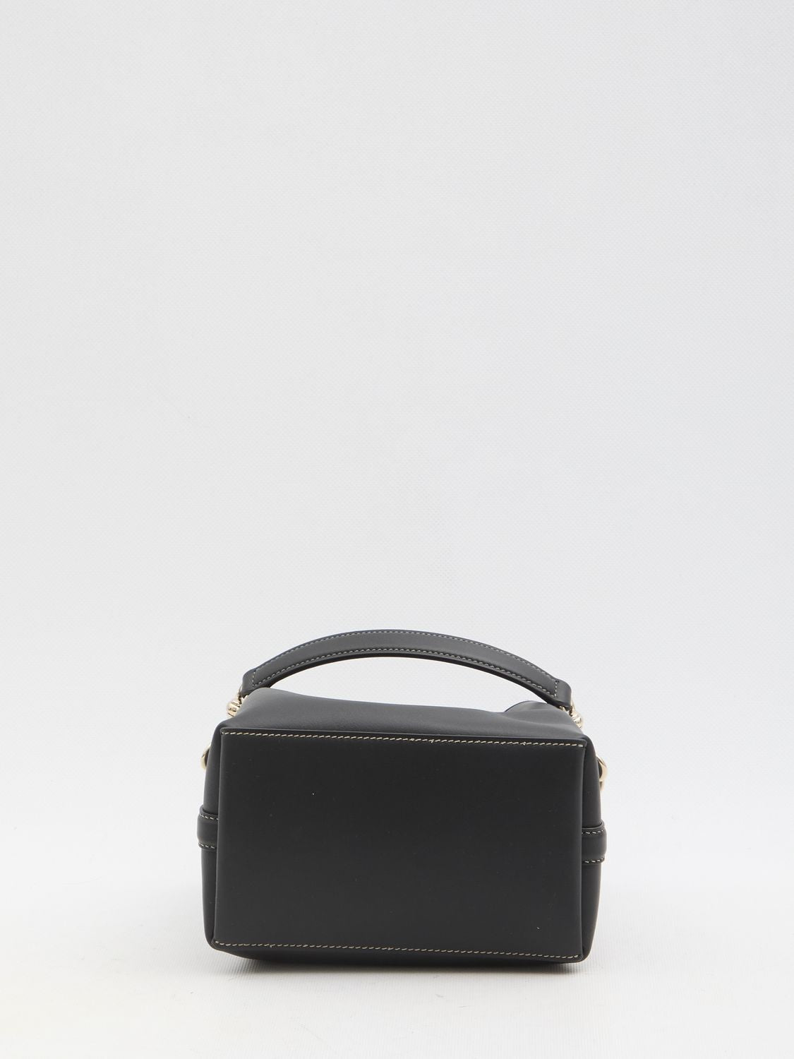 GUCCI Smooth Leather Mini Bucket Handbag - 19x18x11cm