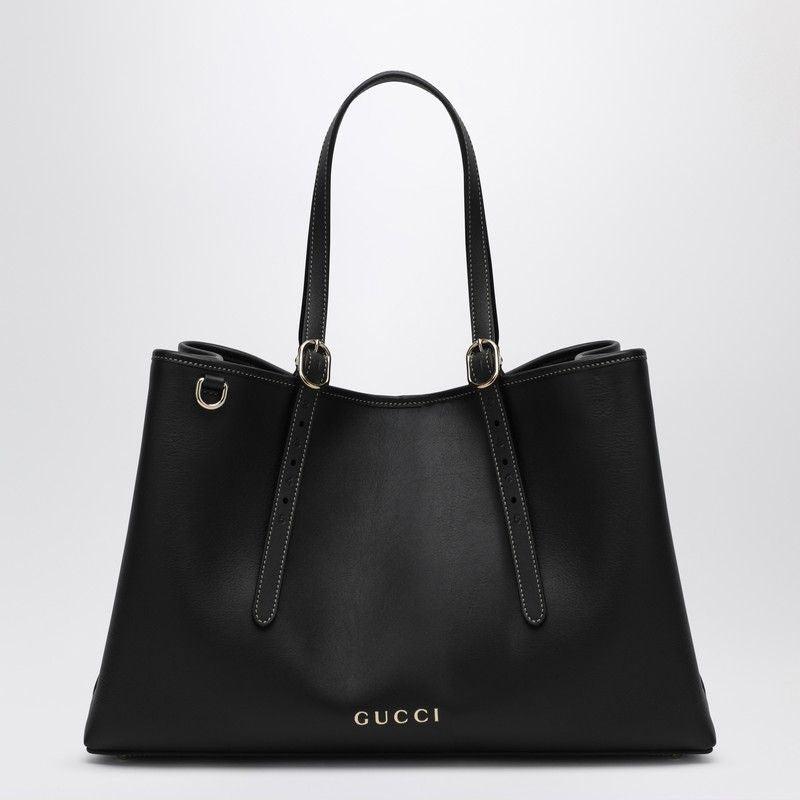 GUCCI Medium Emblem Shopping Handbag