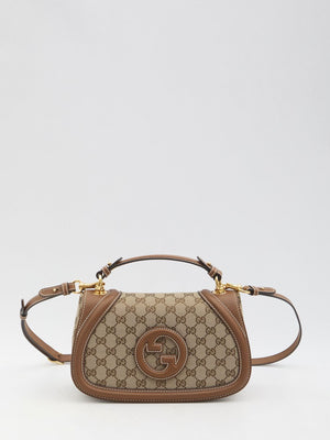 GUCCI Mini Handbag with Round Logo - 26.5x16.5x8.5cm