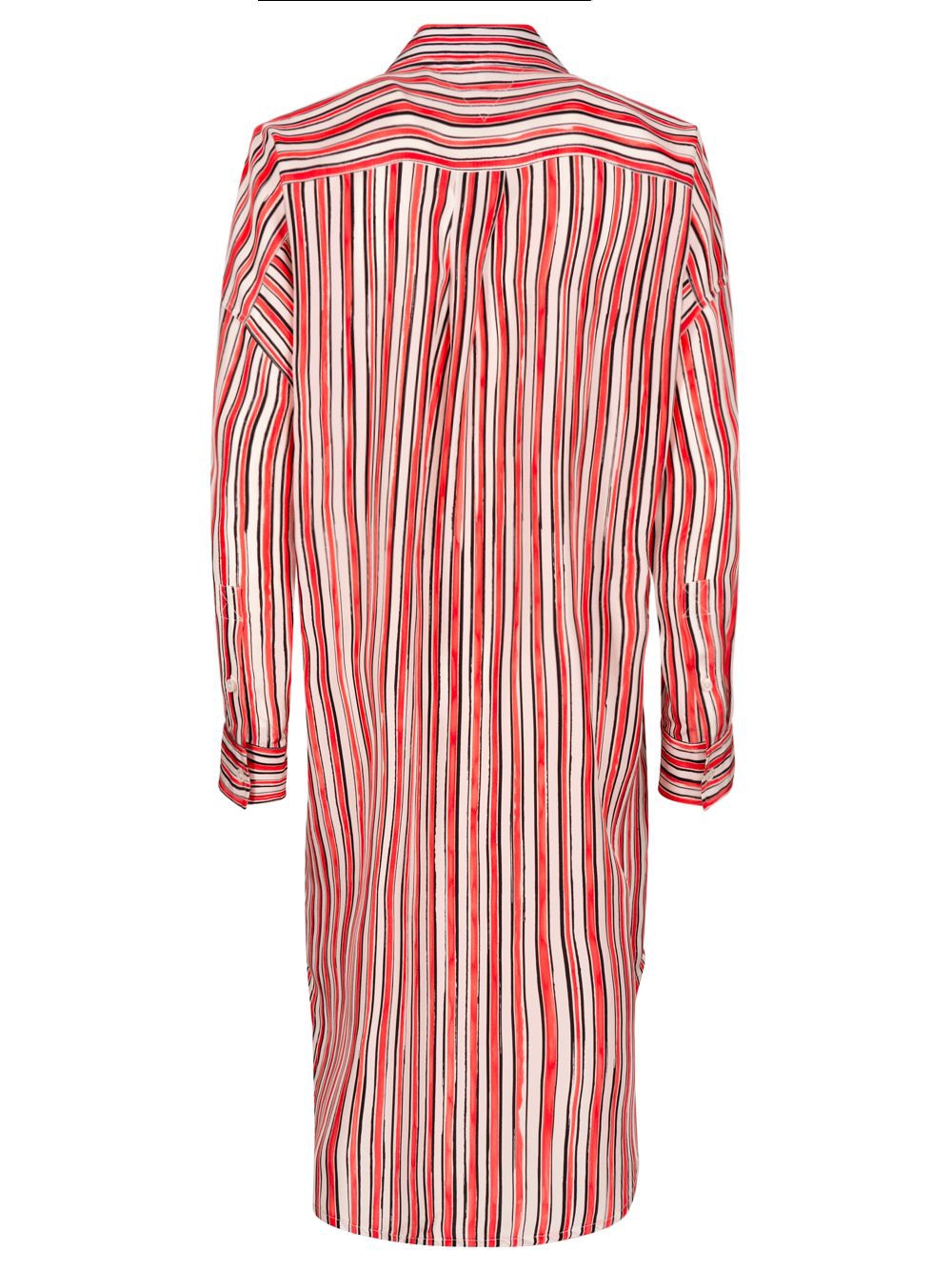 BOTTEGA VENETA Multi Stripe Silk Kaftan Dress