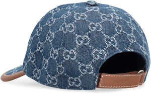 GUCCI Denim Baseball Cap with Adjustable Fit