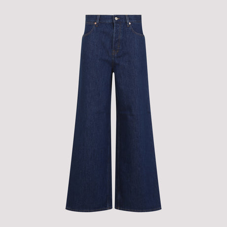 GUCCI Wide Leg Denim Jeans for Women