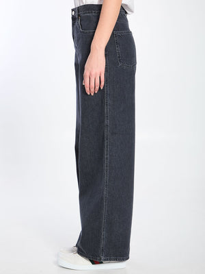 GUCCI Wide Leg Denim Trousers - US 26