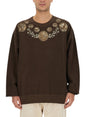 DOLCE & GABBANA Coin Print Sweatshirt - Regular Fit, Size 48 IT