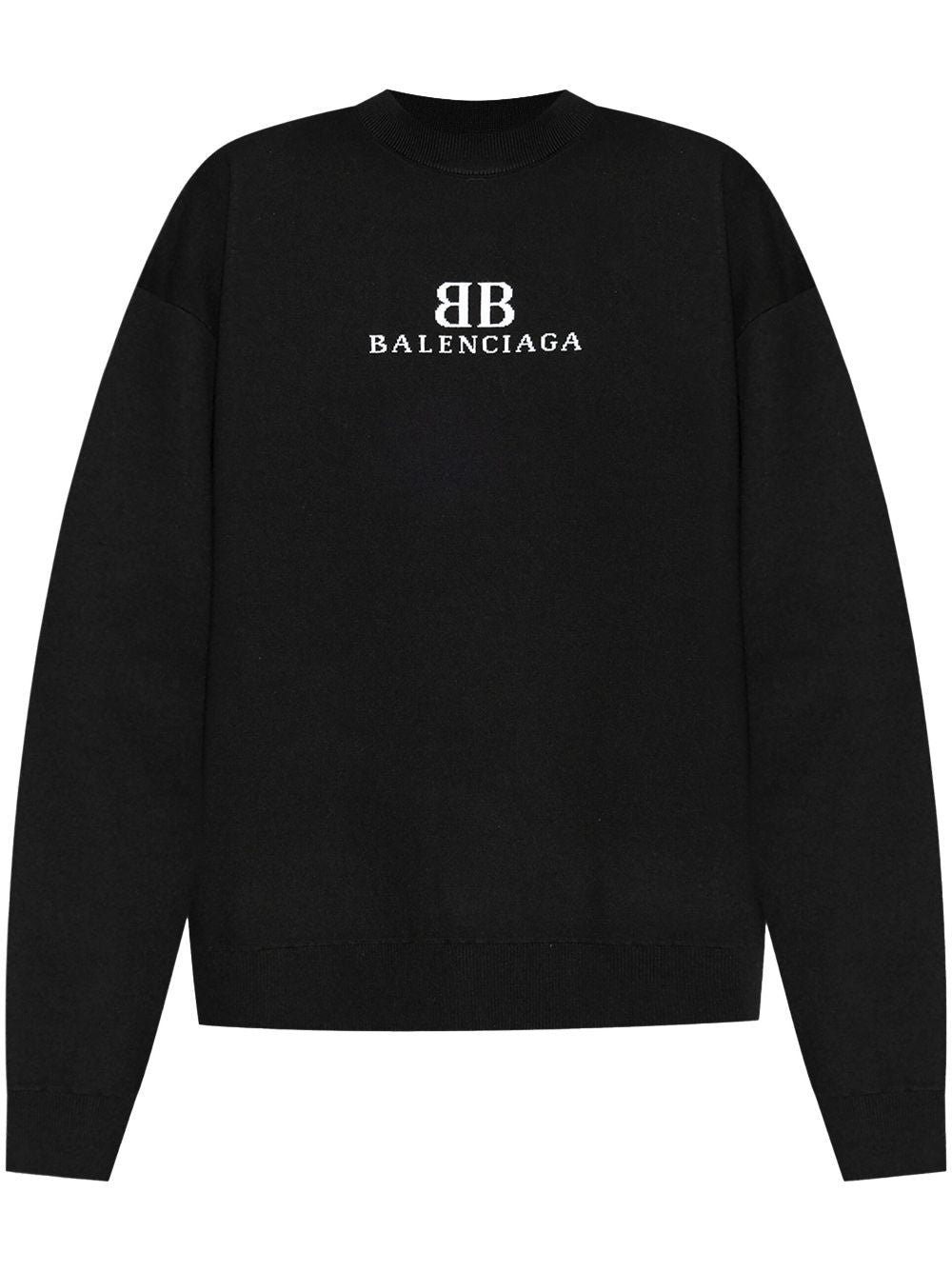 BALENCIAGA Men's Crewneck Mini Sweater