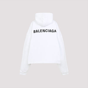 BALENCIAGA Women's Mini Cropped Hoodie