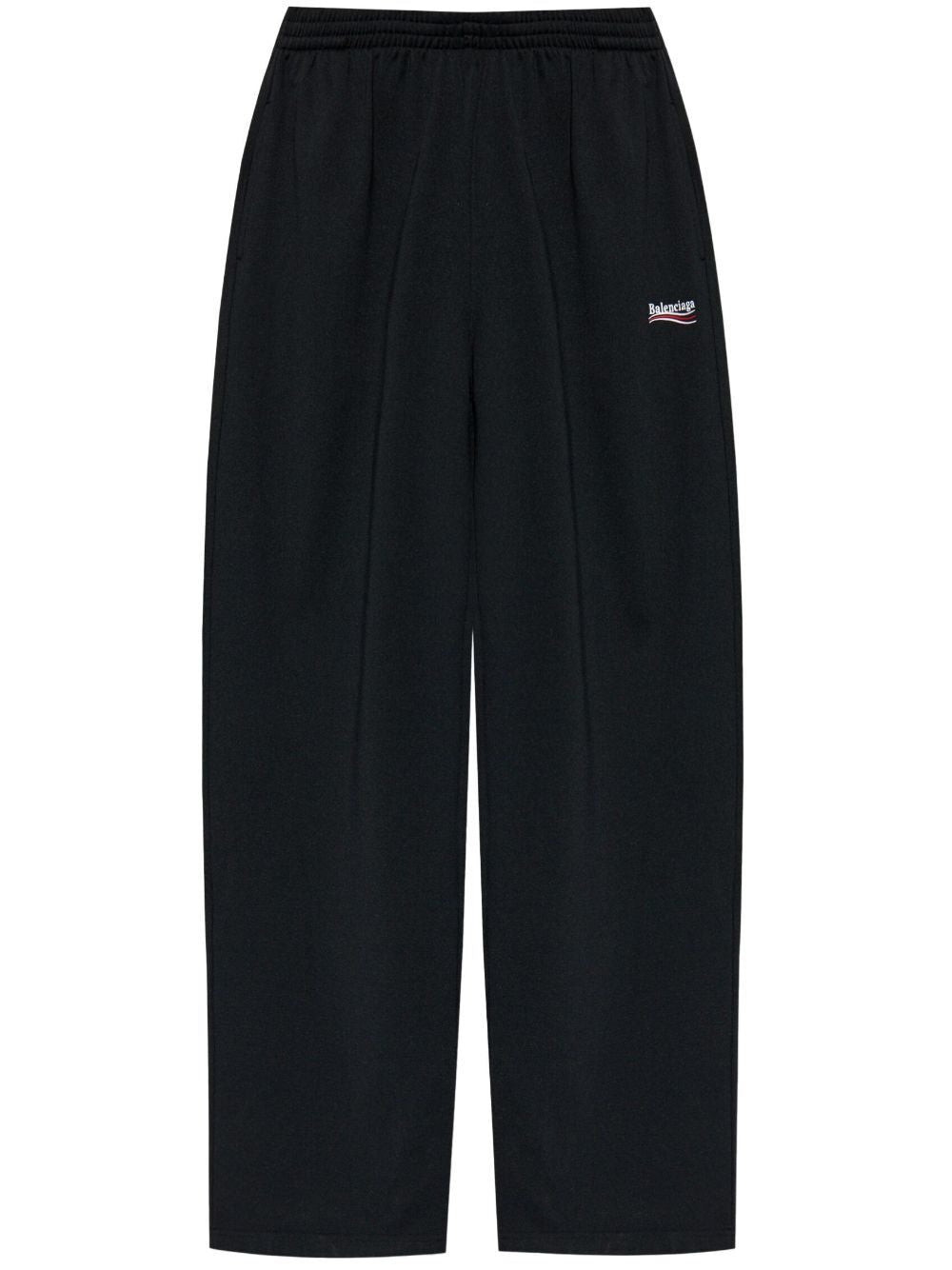 BALENCIAGA Political Campaign Logo Track Pants - SS25 Collection