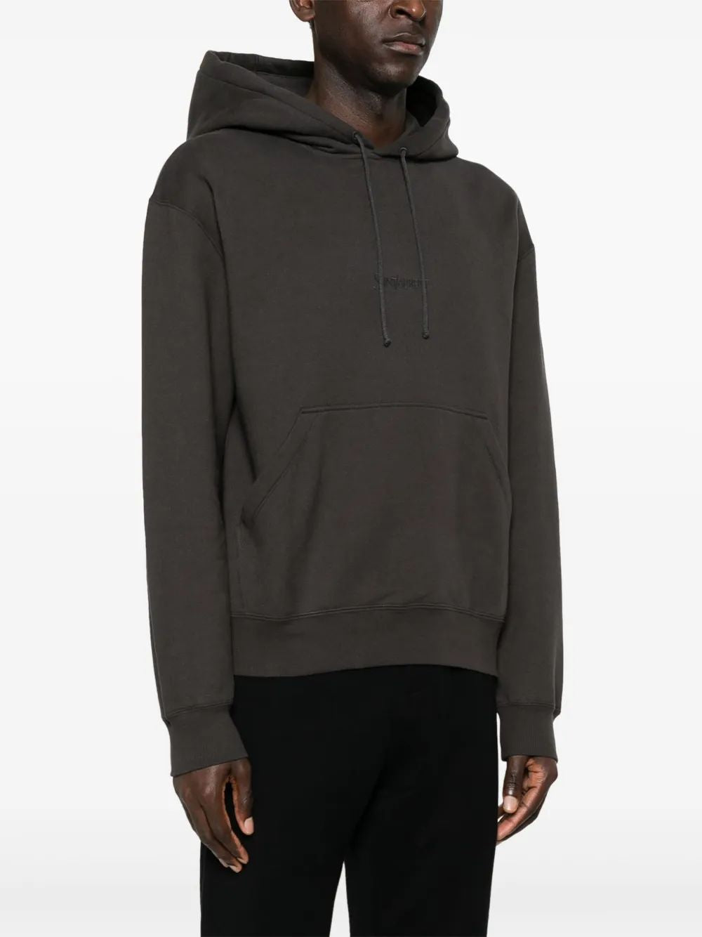 SAINT LAURENT Men's Mini Logo Hoodie