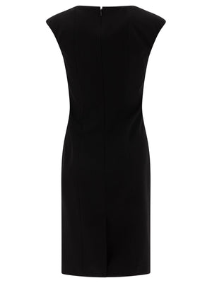 ALEXANDER MCQUEEN Elegant Wool Mini Dress for Women - SS25 Collection