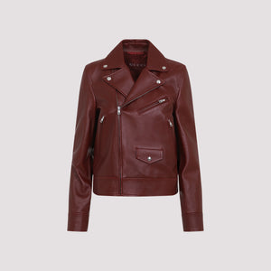 GUCCI Leather Anchor Jacket for Women