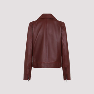 GUCCI Leather Anchor Jacket for Women