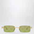 GUCCI Rectangular Mini Sunglasses for Women - SS25 Collection