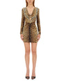 ROBERTO CAVALLI Bodycon Mini Dress - Size 40