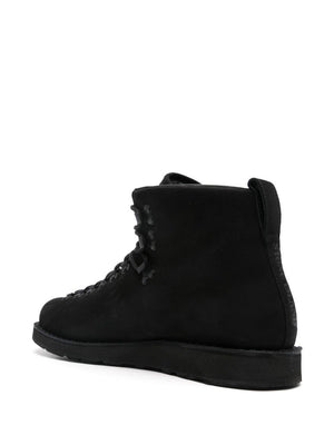 STONE ISLAND Leather Lace-Up Boots