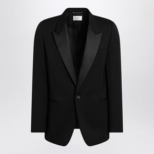 SAINT LAURENT Peak Lapel Tuxedo Jacket