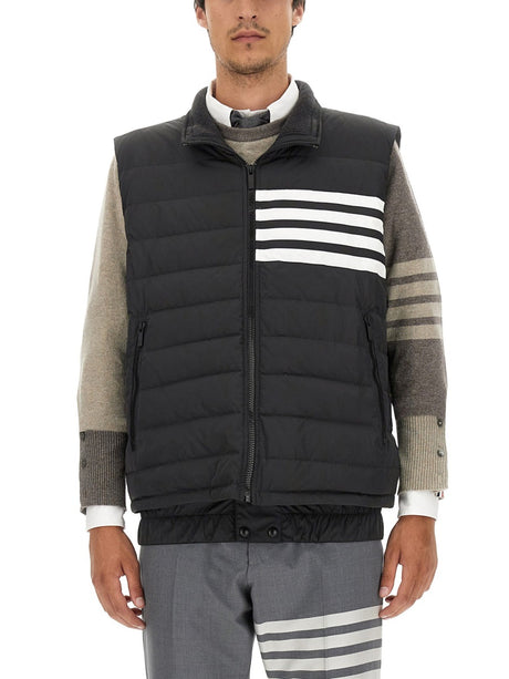 THOM BROWNE Men's Regular Fit Vest - Size 4 JP