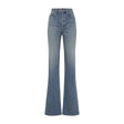 SAINT LAURENT High-Waisted 70s Flared Jeans - Size 28