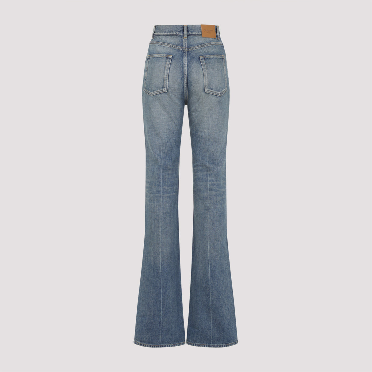 SAINT LAURENT High-Waisted 70s Flared Jeans - Size 28