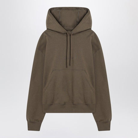 SAINT LAURENT Hooded Sweatshirt with Front Pocket - SS25