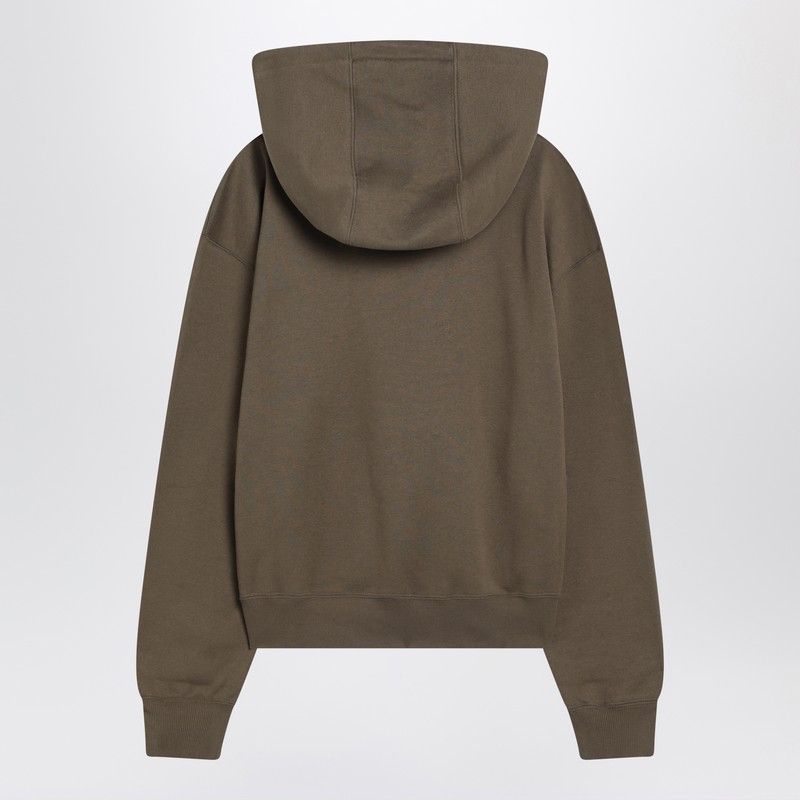 SAINT LAURENT Hooded Sweatshirt with Front Pocket - SS25