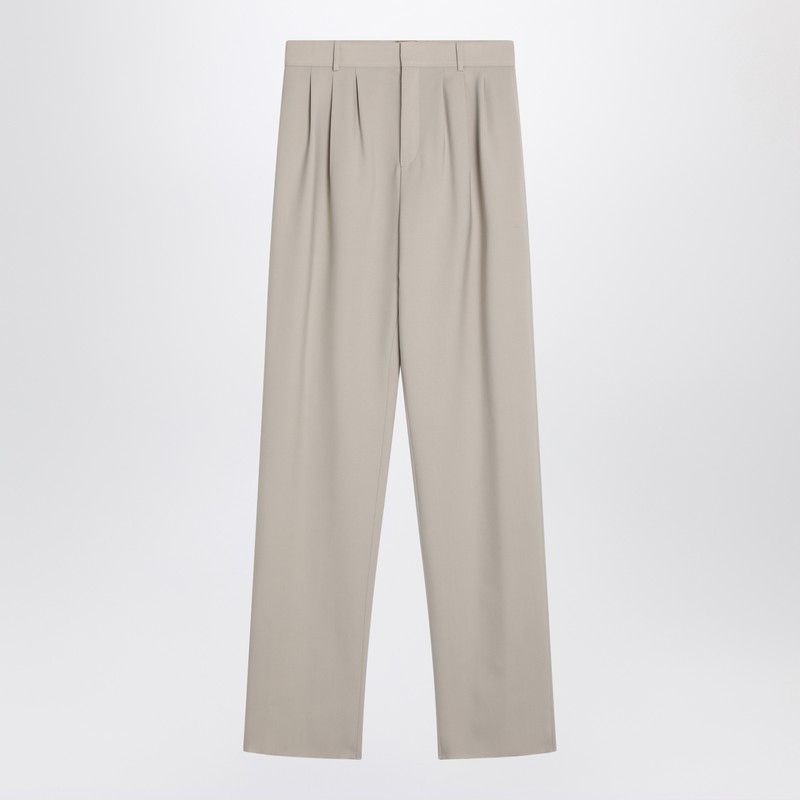 SAINT LAURENT Wool Trousers for Women - SS25 Collection