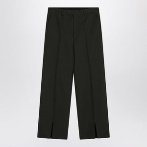 GUCCI Wool Pants with Front Zip Closure - SS25