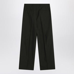 GUCCI Wool Pants with Front Zip Closure - SS25