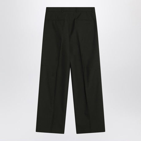 GUCCI Wool Pants with Front Zip Closure - SS25