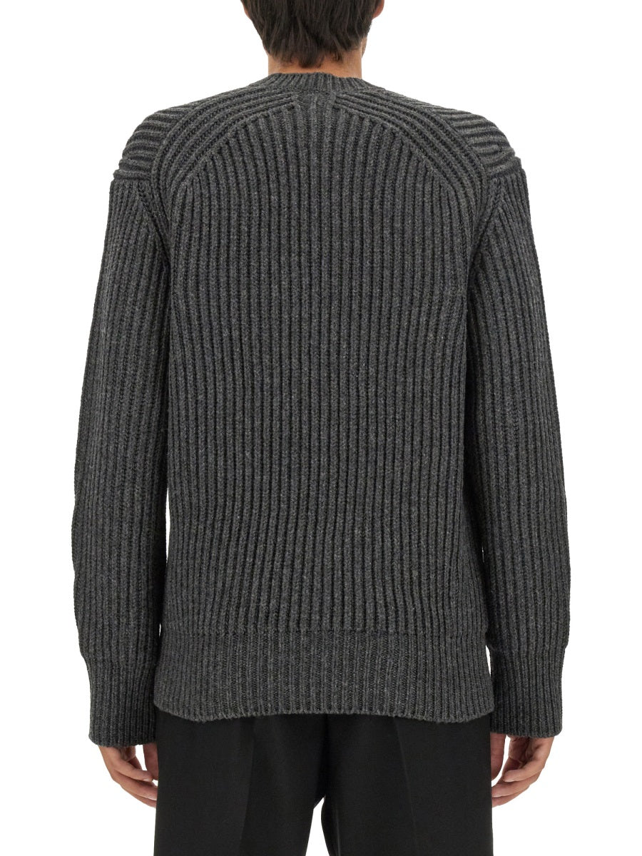 ALEXANDER McQUEEN Oversized Wool T-Shirt - Men's M