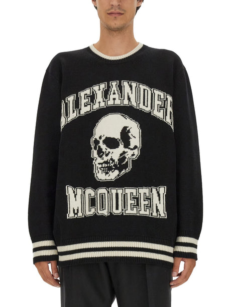 ALEXANDER McQUEEN Varsity Sweater - Regular Fit