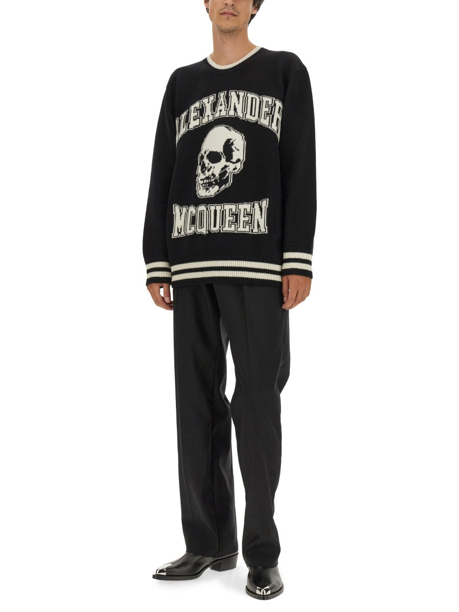 ALEXANDER McQUEEN Varsity Sweater - Regular Fit