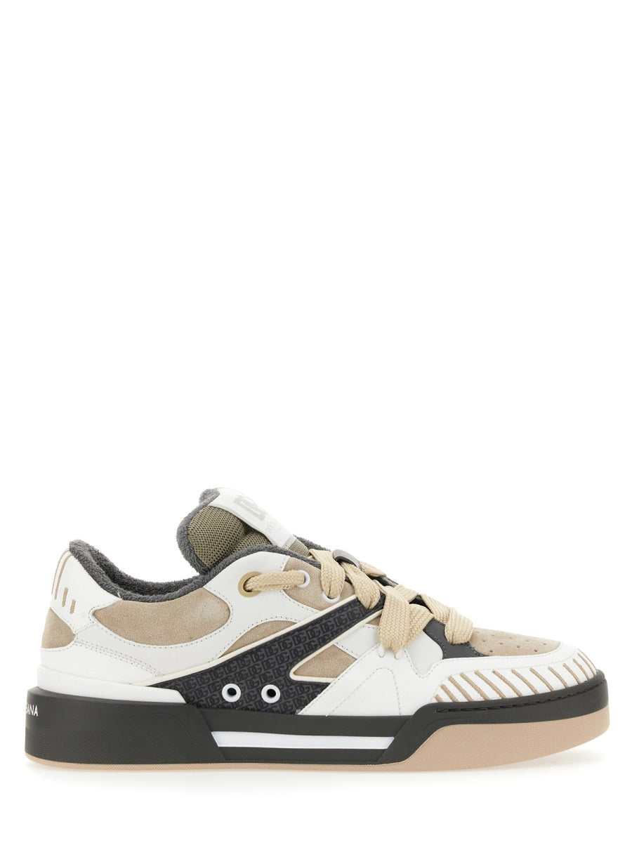 DOLCE & GABBANA New Rome Leather Sneakers for Men