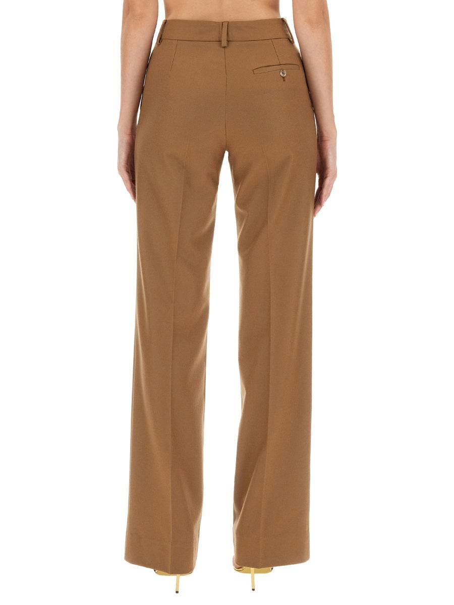 DOLCE & GABBANA Flare Fit Wool Pants - Size 40 IT