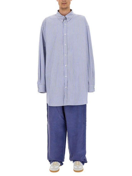 MAISON MARGIELA Oversized Cotton Oxford Shirt - Size 40