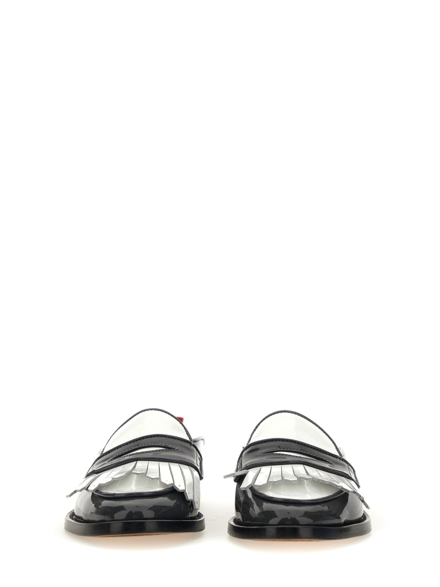 THOM BROWNE Mini Kilt Varsity Penny Loafer