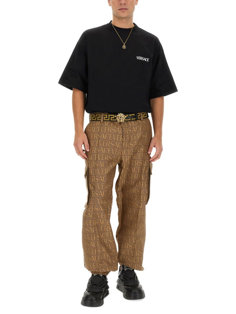 VERSACE Luxury Cargo Pants - Size 48 IT