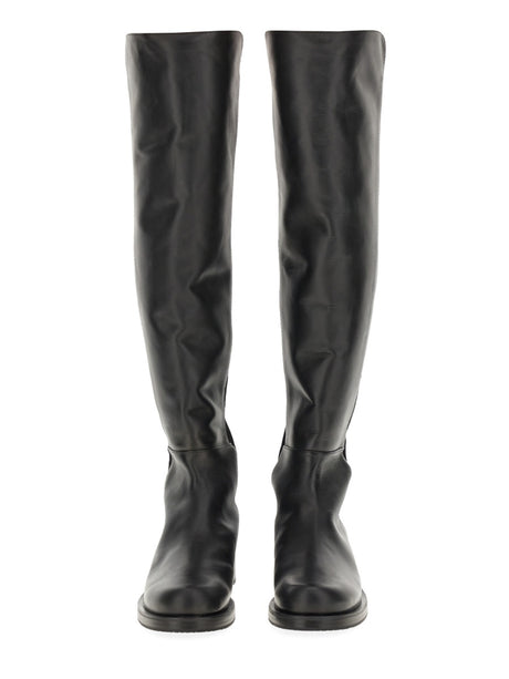 STUART WEITZMAN Elegant Leather Boot 5050 - Perfect for Fall 2025