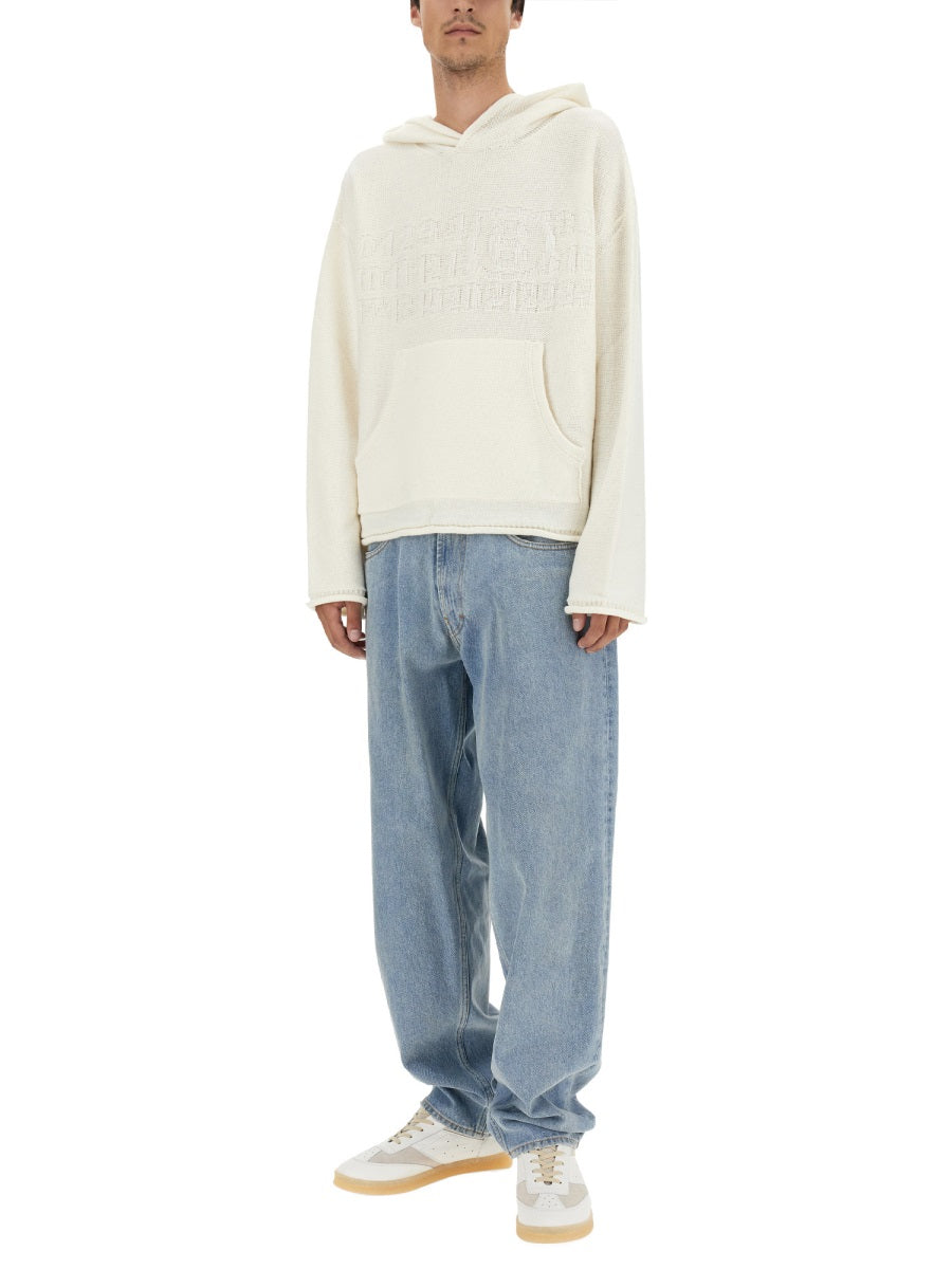 MM6 MAISON MARGIELA Cropped Fit Logo T-Shirt