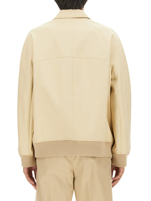 LANVIN Men's Oversized Buttoned Jacket - Size 50 IT